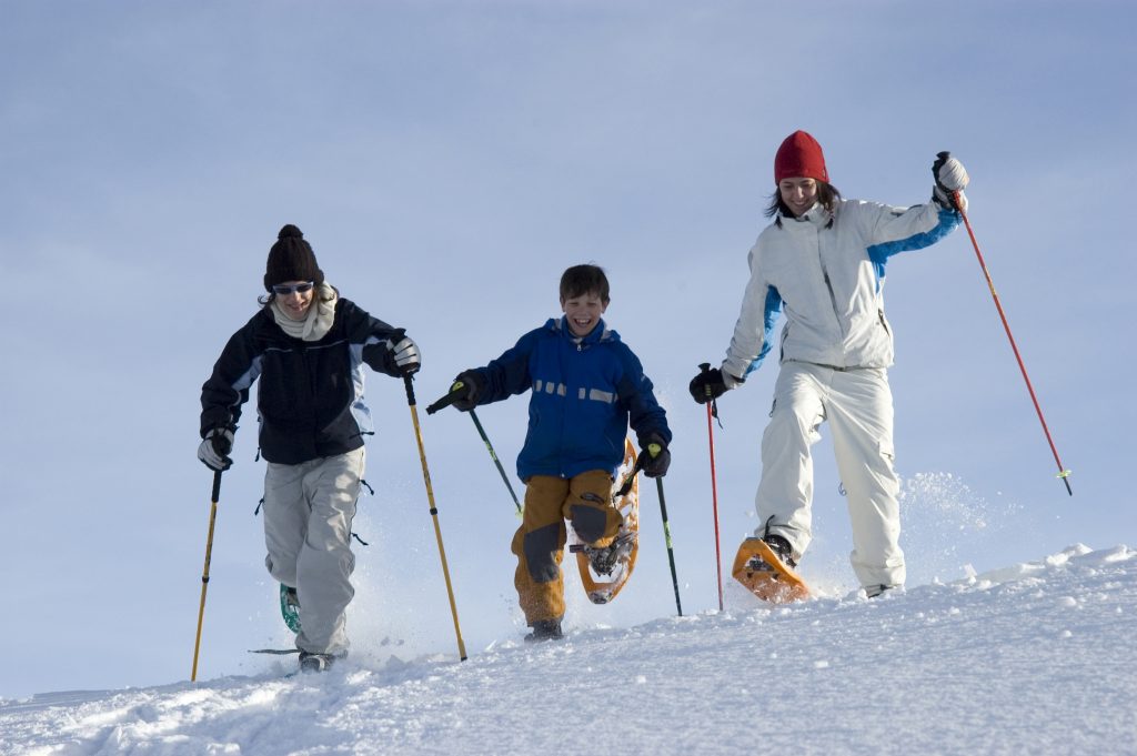 Activities in Vaujany: Snowshoeing is available at Vaujany